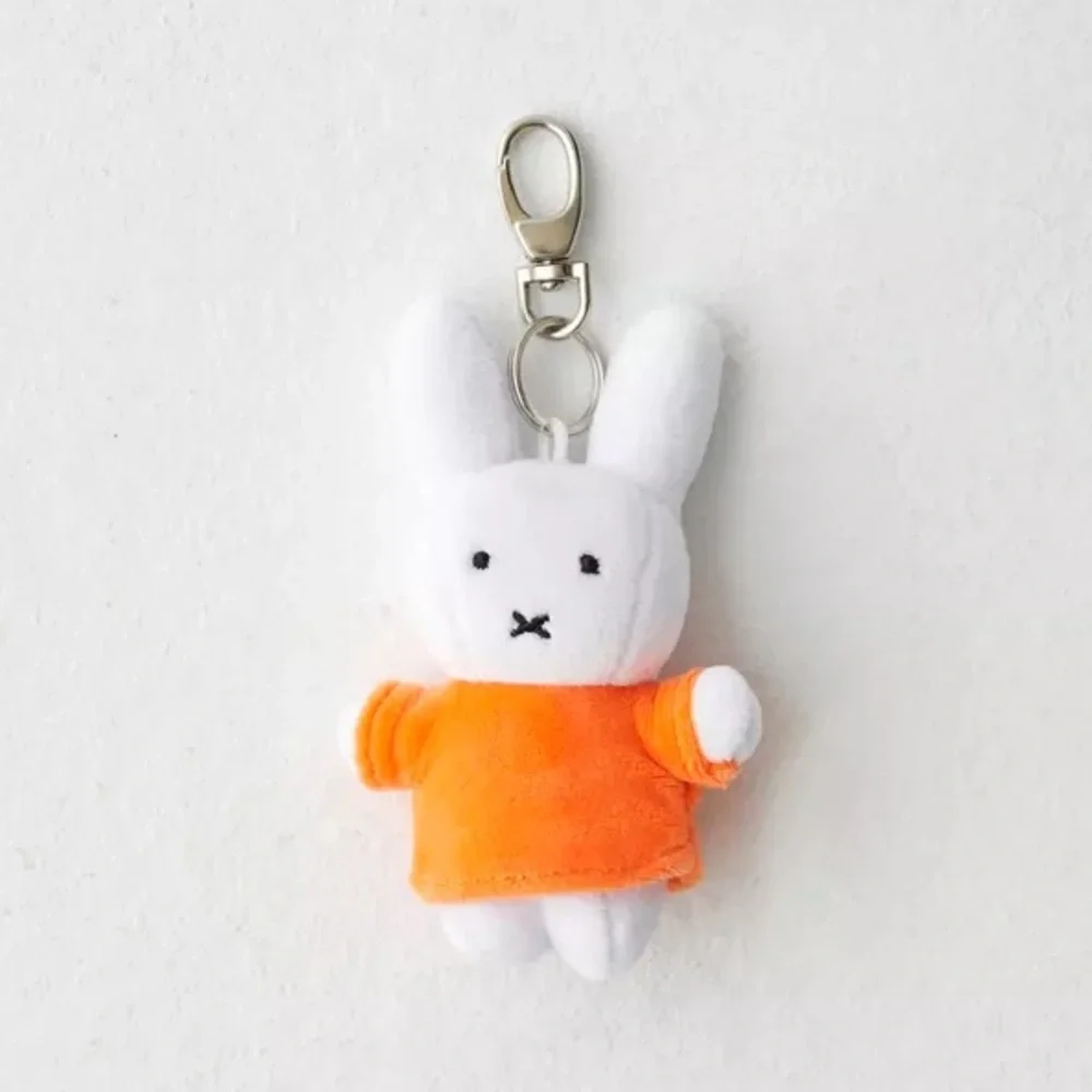 Miffy Orange Fitted Plushie Keychain & Bag Charm